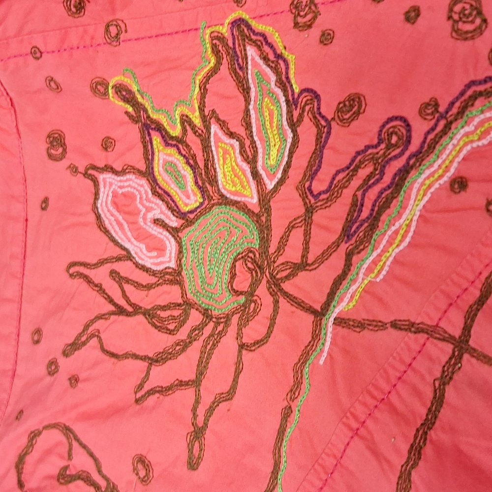 Oilily Embroidered Asymmetrical Skirt - Picture 2 of 7